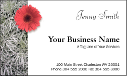 Business Card Design 744 for the Gardening Industry.