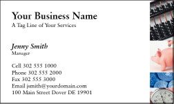 Business Card Design 175 for the Secretarial Industry.