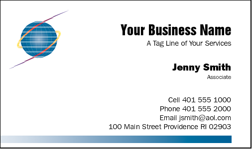 Business Card Design 15 for the IT Industry.