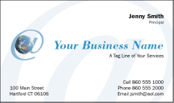 Business Card Design 489 for the IT Industry.