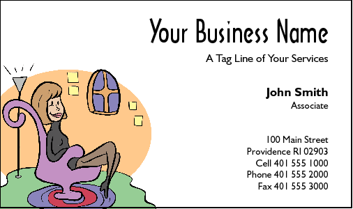 Business Card Design 204 for the Designer Industry.