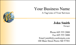 Business Card Design 10 for the HR Industry.