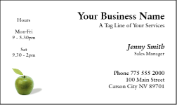 Business Card Design 493 for the Dental Industry.