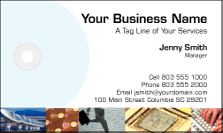 Business Card Design 183 for the IT Industry.