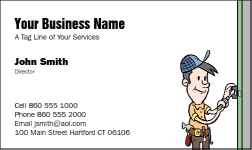 Business Card Design 31 for the Handyman Industry.