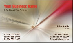 Business Card Design 789 for the Designer Industry.