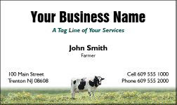 Business Card Design 451 for the Farming Industry.