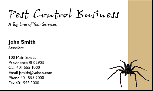 Business Card Design 506 for the Rubbish Removal Industry.