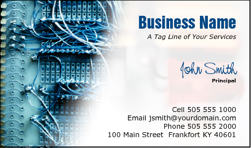 Business Card Design 2099