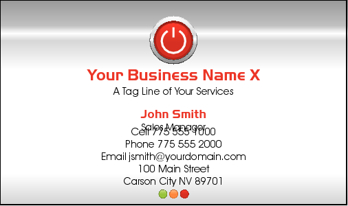 Business Card Design 1763