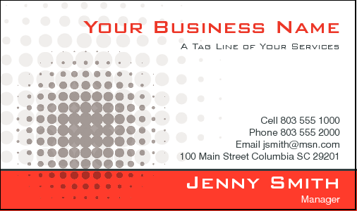 Business Card Design 2580