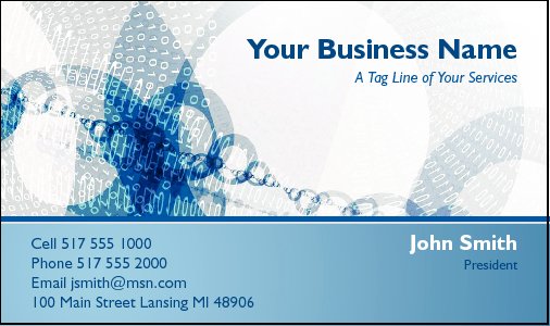 Business Card Design 2713