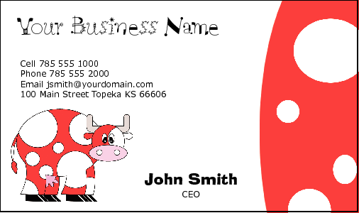 Business Card Design 2269