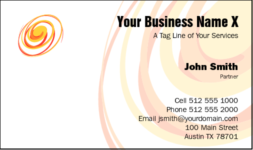 Business Card Design 1861