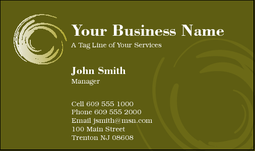 Business Card Design 3426
