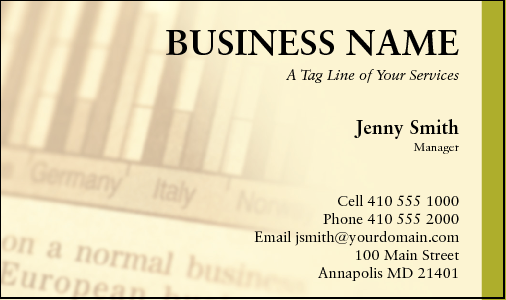 Business Card Design 2419