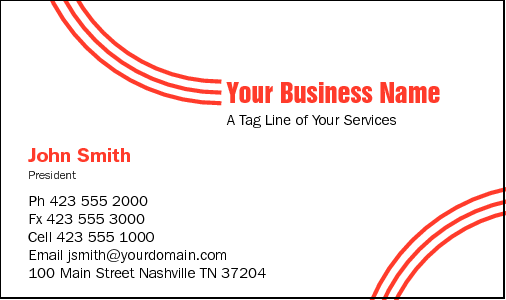 Business Card Design 2168
