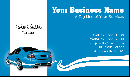 Business Card Design 3522