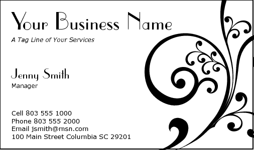 Business Card Design 2576