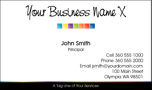 Business Card Design 1802