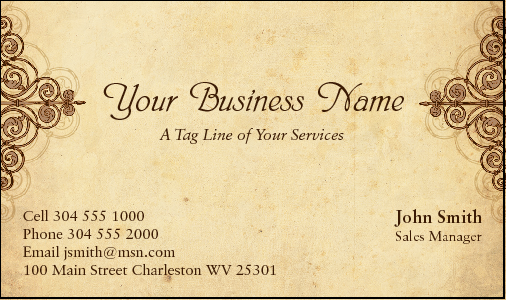Business Card Design 3641
