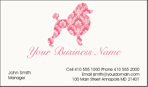 Business Card Design 4336