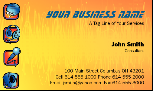 Business Card Design 843