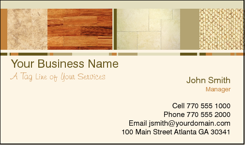 Business Card Design 3772