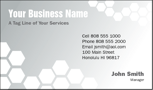 Business Card Design 3153