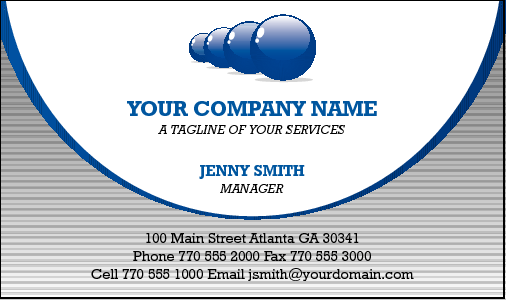 Business Card Design 2152
