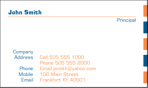 Business Card Design 1370