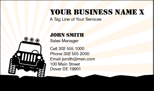 Business Card Design 4431