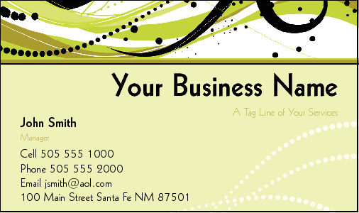Business Card Design 2567