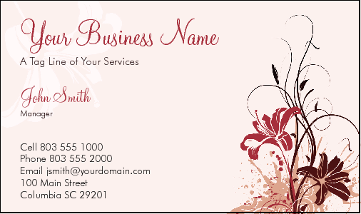 Business Card Design 2538