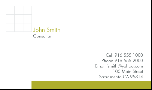 Business Card Design 1046