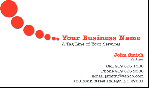 Business Card Design 2141